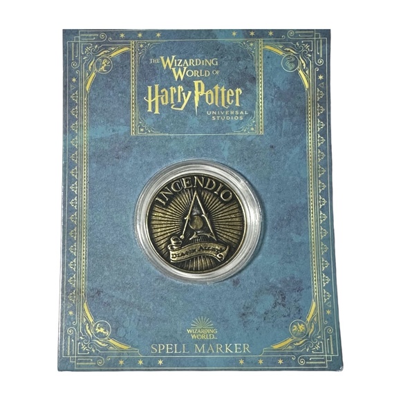 Universal Studios Harry Potter Diagon Alley Spell Marker - Incendio - Picture 2 of 3